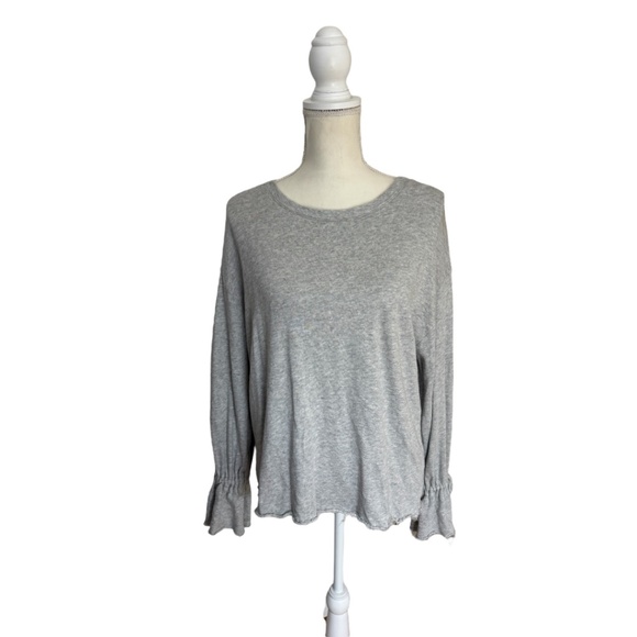 Rails Marilyn Heather Grey Pullover Sweatshirt - Picture 2 of 13